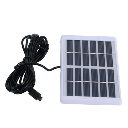 

Solar Panel Mini USB Port 1.2W 6V Solar Battery Charger For Home Lighting For Low-Power Equipment