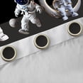 thumbnail image 4 of Homewish 3D Kawaii Astronaut Blackout Curtains Set of 2 (52x84 Each), Cartoon Planet Moon Window Curtains, Teens Kids Boys Girls Curtains and Drapes, Living Room Curtains Decor, 4 of 6