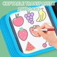thumbnail image 5 of Libro de garabatos borrable para niños pequeños, juguetes reutilizables para dibujar con 12 rotuladores de acuarela, juego de pintura para viajes de preescolar, 5 of 5