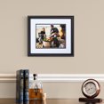 thumbnail image 6 of ArtToFrames 4" x 4" Walnut Picture Frame, 4x4 inch Brown MDF Poster Frame (WOM-4094), 5 Pack, 6 of 8