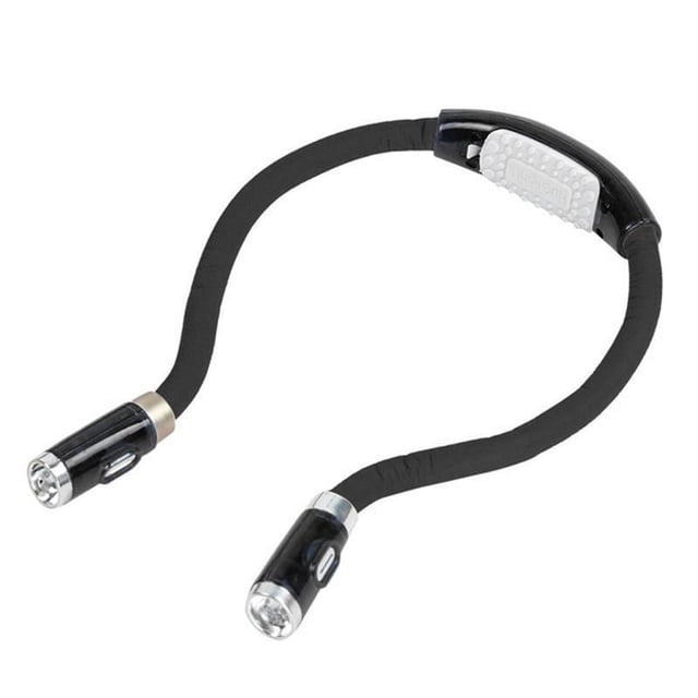 Lámpara de lectura LED portátil con manguera, lámpara colgante, lámpara de cuello con exploración de agujeros, lámpara colgante para deportes al aire libre, lámpara colgante para correr de