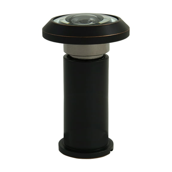 200-Degree Oil Rubbed Bronze Door Viewer with Acrylic Lenses