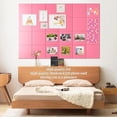 thumbnail image 5 of 48"x36" Cork Board - 12 Pack Felt Wall Tiles with 48 Removable Adhesive Tabs & 30 Push Pins, Large Cork Boards for Walls, Perfect for Home, Office, School Bulletin Board Wall Tiles, DIY Vision Board, 5 of 7