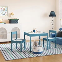 3-Piece Mainstays Kids Dry Erase Activity Table and Chair Set only