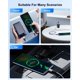 thumbnail image 5 of Cable USB C a USB A 3.1A Trenzado de Nailon Rápido Compatible iPhone Samsung Pixel, 5 of 9