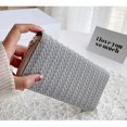 thumbnail image 4 of Kingswick Women's Long Handmade Woven Wallet Clutch Bag Coin Purse, 4 of 7
