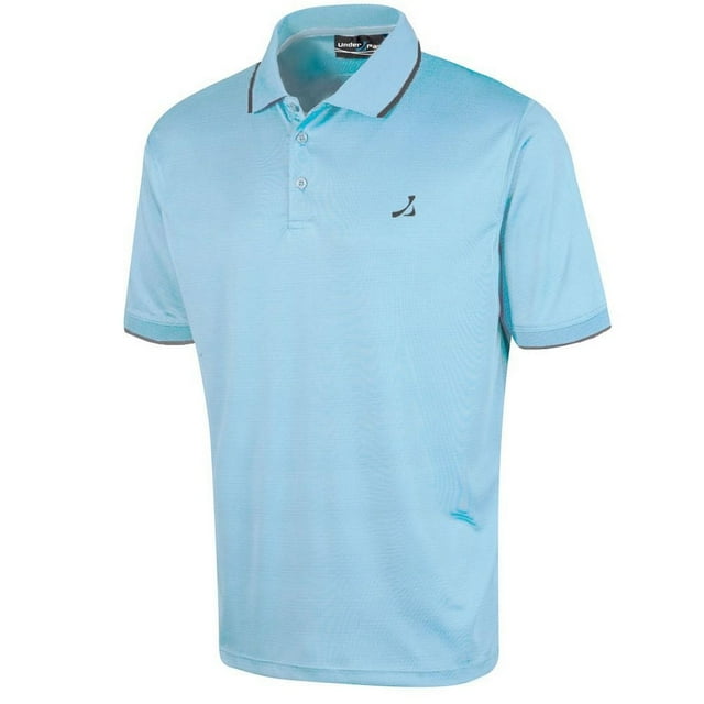 Under Par Polo en Tricot Gaufré pour Homme