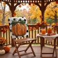 thumbnail image 6 of Qjidjing 2Pcs Fall Thanksgiving Chair Covers, Halloween Maple Leaf Decor Slipcovers For Indoor Home Dining Chair, Party, 6 of 6