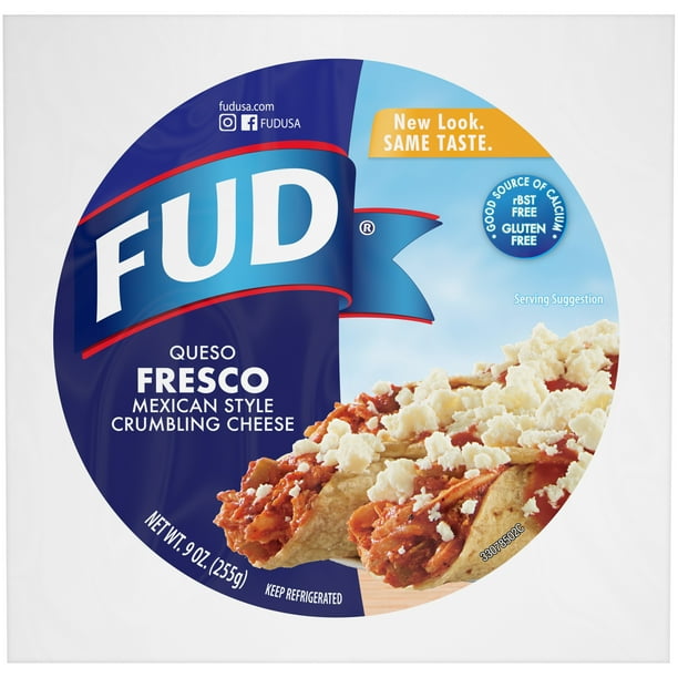 FUD® Queso Fresco Mexican Style Crumbling Cheese 9 oz. Pack Walmart