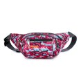 thumbnail image 2 of Bolsa Bolsas de pecho de nailon con estampado de camuflajeriñoneras unisex para mujeres y hombres (rojo) Ehuebsd Para estrenar, 2 of 8