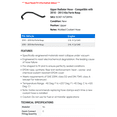 thumbnail image 2 of Upper Radiator Hose - Compatible with 2010 - 2013 Kia Forte Koup - Gates, 2 of 2