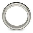 thumbnail image 7 of Edward Mirell Titanium Blue-Anodized Center 6mm Band, 7 of 7