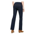 thumbnail image 2 of STYLE & COMPANY Womens Black Stretch Pull-on Style, Low Rise Boot Cut Jeans S, 2 of 2