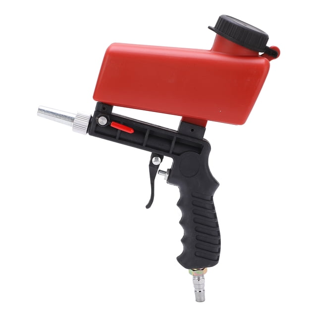 Sand Blaster,Handheld Pneumatic Sandblasting Gun Sandblasting Gun Sandblasting Tool Solid Performance