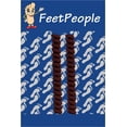 thumbnail image 2 of FeetPeople Curly/Twister No-Tie Shoelaces 1 Pair, Brown, 2 of 2