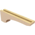 thumbnail image 5 of 3"W x 18"D x 6"H Thin Legacy Rough Cedar Woodgrain TimberThane Corbel, Primed Tan, 5 of 6