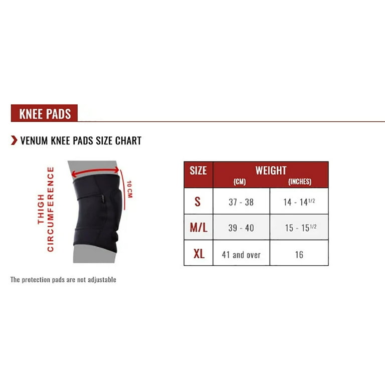 新品未使用VENUM PRO KNEE PADS ブラック/レッド Amazon.com : Venum 