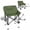 Green, variant on Sioweci Folding Fishing Chair with Rod Holder & Bait Tray,All-Terrain Portable Camping Chair with Storage Bag & Non-Slip Feet,Adjustable Height Fishing Seat,Supports 220 lbs,Green