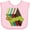 AD-Pink, variant on Inktastic Bookworm Books Reading Boys or Girls Baby Bib