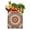 flower-530, variant on Rustic Wildflower Sunflower Pattern Reusable Grocery Bag - Foldable & Machine Washable Tote
