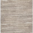thumbnail image 4 of HomeRoots 671258 10 x 14 ft. Taupe, Ivory & Beige Striped Transitional Washable Machine Made Rectangle Area Rug with UV Protection, 4 of 9