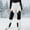 White, variant on ATOGUTA Ski Girl Pants Warm Fleece Windproof Water Proof Outdoor Hiking Ski Pants Size 4T-13, Gray