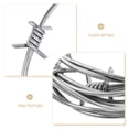thumbnail image 4 of Shisuyan Fake Rusted Barbed Wire Decoration Halloween Party Background Layout Plastic Barb Wire, 4 of 9