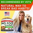thumbnail image 7 of STRELLALAB No Poo Treats for Dogs - Coprophagia Stool Eating Deterrent - No Poop Eating for Dogs - Digestive Enzymes - Gut Health & Immune Support - Stop Eating Poop - 120 Count, 7 of 7