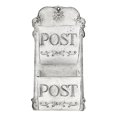 thumbnail image 2 of Tongina Wall Mount Mailbox Retro Design Wall Hanging Mail Box for Outdoor Front Door White, 2 of 8