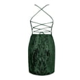 thumbnail image 5 of DAFEI Sequin Homecoming Dresses Short Sparkly Tight Mini Formal Evening Cocktail Gowns with Slit, 5 of 5