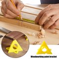 thumbnail image 4 of Conjunto de soportes piramidales para carpintería Almohadillas de pintura triangulares Pies Ndcxsfigh amarillos (10 piezas), 4 of 9