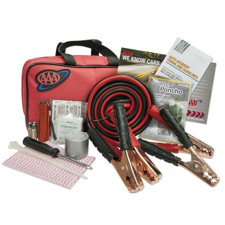 AAA Emergency Road Kit - 42 Piece (Best Car Emergency Kit)