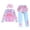 H-Purple, variant on MuXiKeJi Clothes Girls Swimsuit Two Piece High Waisted Athletic Swim Suits Fashion Piping Girls Bikini Bathing Suit Set 9-16 Years