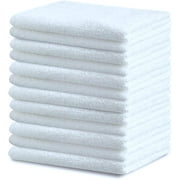 24 Pack Bar Mop Towels, 16x19 Kitchen Cleaning Towels, 30oz Commercial Bar Mop Towels, Restaurant Cleaning Towels, White by Towels N More