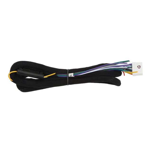 Conector De Amplificador De Radio DSP, Transmisión De Datos Estable Universal 15A HIFI DSP Amplificador Arnés De Cableado ABS Para Auto ANGGREK DSP Amplifier Wiring Harness