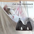 thumbnail image 4 of Hamaca auxiliar para mascotas suave y cómoda para el hogar herramientas para mascotas al aire libre (gris oscuro M) JShteea Libre de BPA, 4 of 7