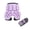 Purple, variant on Hip and Butt Protector Pad Set, Protective Gear with Knee, Elbow, Wrist Pads for Skiing, Snowboarding, Skating, Ages 3-7
