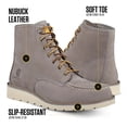 thumbnail image 3 of Boot Carhartt para hombre, 6 moc, punta, cuña, piel nobuc gris, 3 of 6