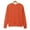 Orange, variant on Brondbend Cheap Sweatshirts for Women Womens Pullover Crewneck Long Sleeved Top Solid Color Soft Stylish Loose Tops Ladies Gym Running Fall Winter Clothes Orange