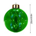 thumbnail image 3 of Feledorashia Christmas Ball Decoration Outdoor LED Luminous Holiday Pendant, Weather-Resistant Christmas Yard Ornament, Energy-Efficient LED Lights, Easy to Install Festive Hanging Decoration, 3 of 8