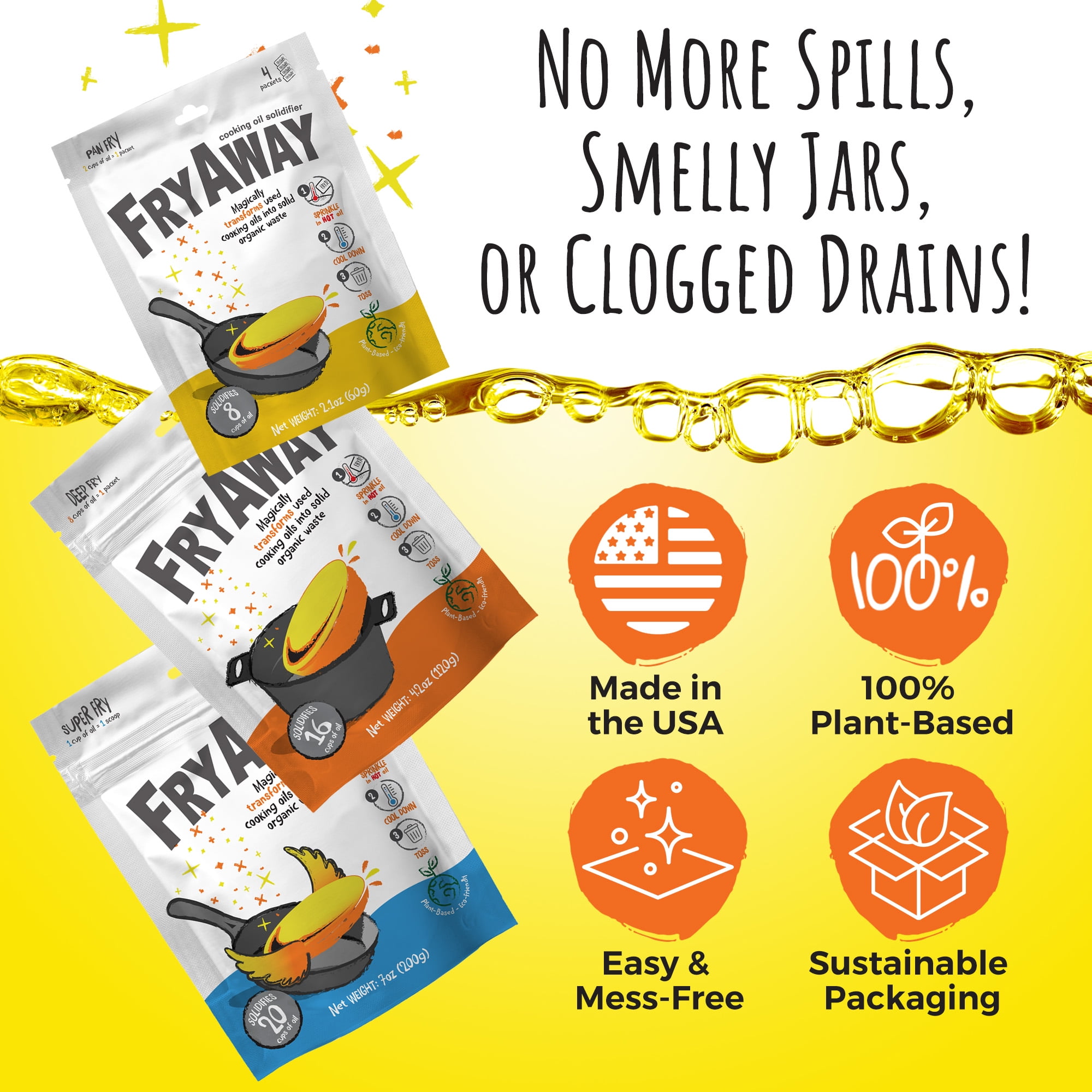 FryAway: Revolutionizing How to Dispose of Old Vegetable Oil and