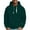 A-Dark Green144, variant on XIAOCHA Mens Athletic Hooded Sweatshirt Loose Drawstring Pullover Top Fall Winter Warm Outdoor Workout Hoodies