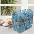 thumbnail image 3 of Shark Stand Mixer Cover, Underwater Fantasy World with Funny Fish Characters Cheerful Mascots, Kitchen Appliance Organizer Bag Cover with Pockets, 5 Quarts, Blue White Orange, by Ambesonne, 3 of 4