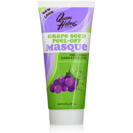 QUEEN HELENE Grape Seed Peel-Off Masque 6 oz (Best Way To Peel And Seed Tomatoes)