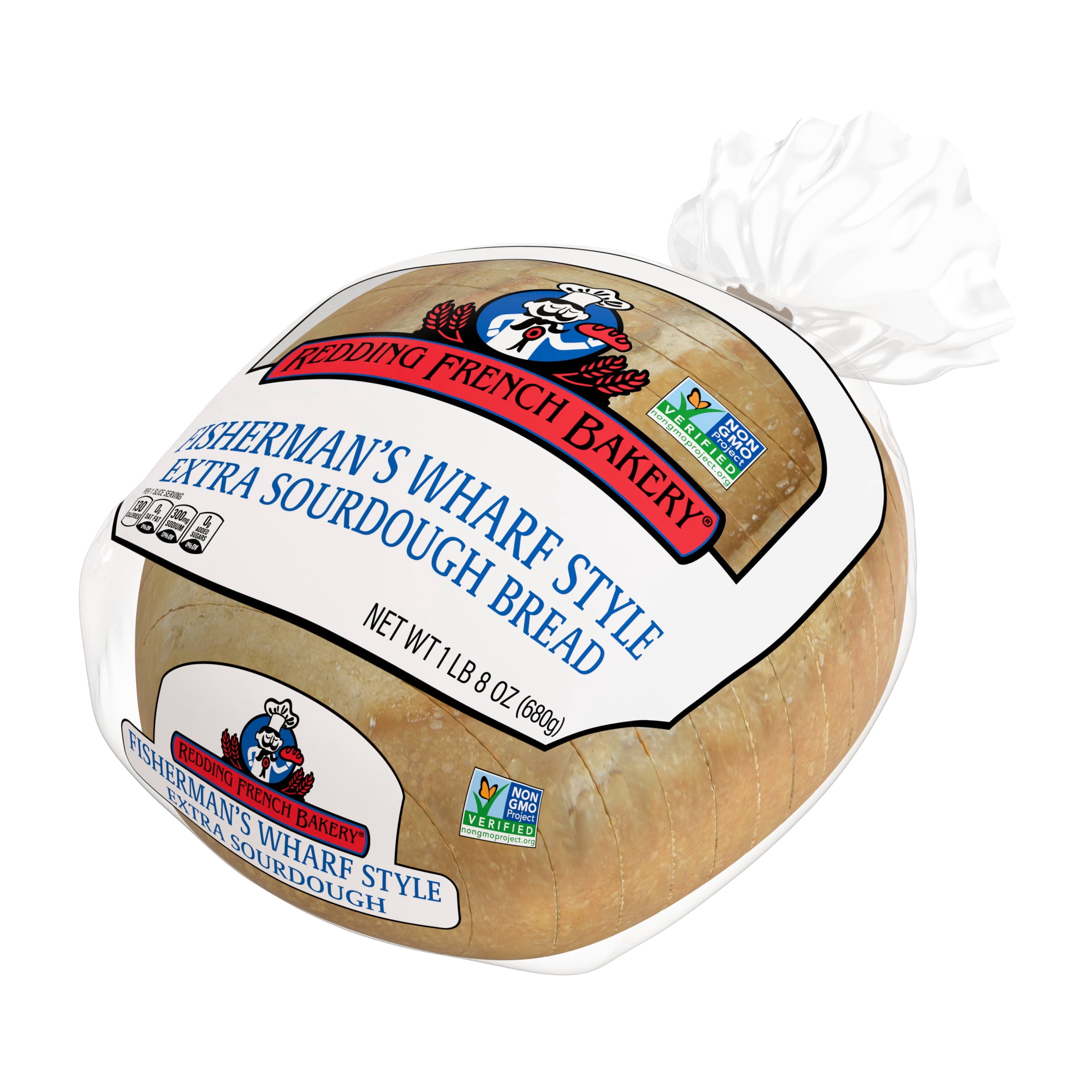 Redding French Bakery Extra Sourdough Artisan Style Bread, 24 oz (2 pack)