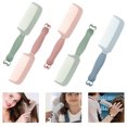 thumbnail image 1 of KAKOWELY 5Pcs Hairdressing Comb with Anti Static Silicone Handle Easy Detangle Comb for Hair Styling, 1 of 8