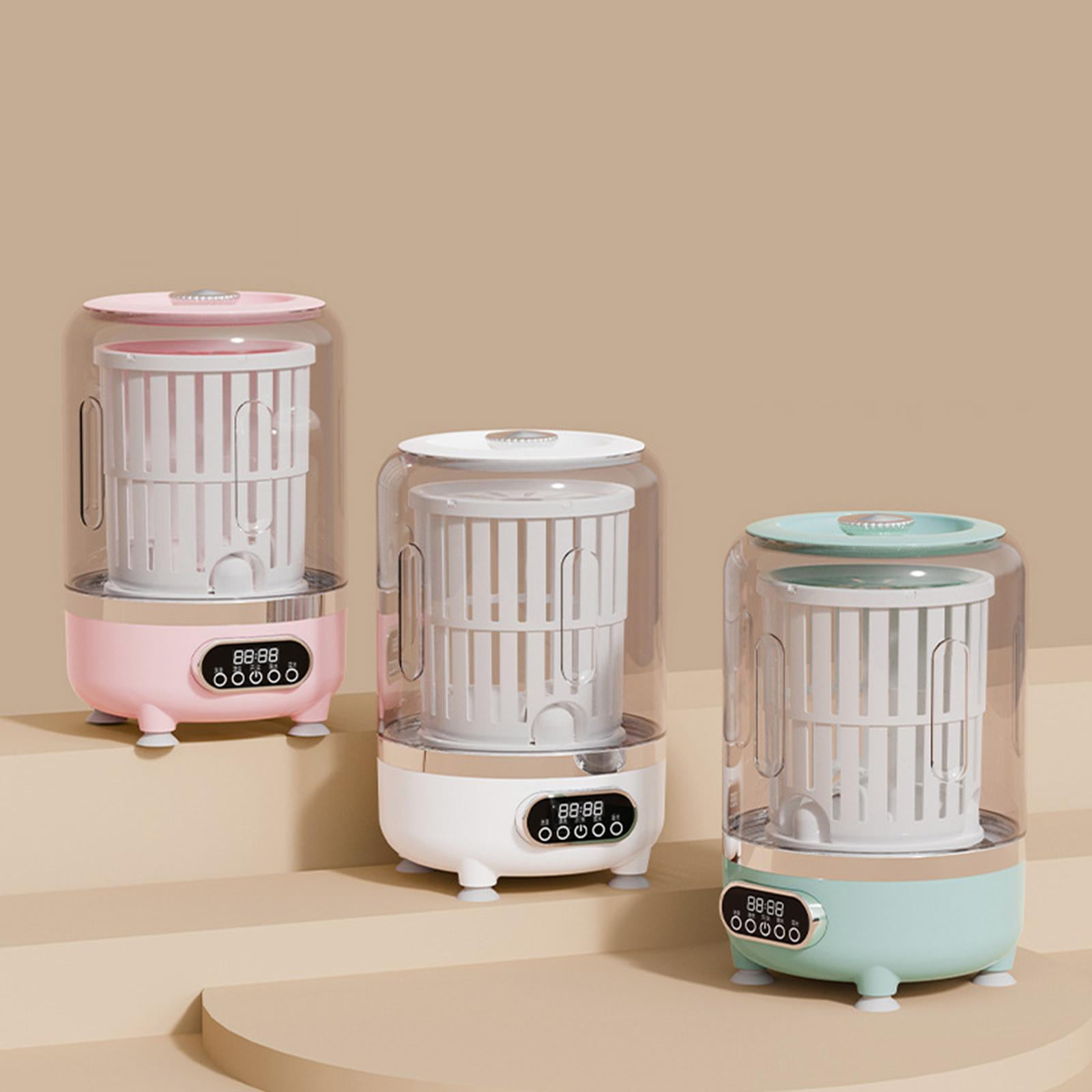Small Washer Portable Laundry Bucket Washing Machine Gentle Hand Wash Simulation for Underwear Socks Baby Clothes