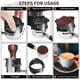 thumbnail image 4 of 54mm Dosing Funnel and Puck Screen Set, Black, 4 of 5