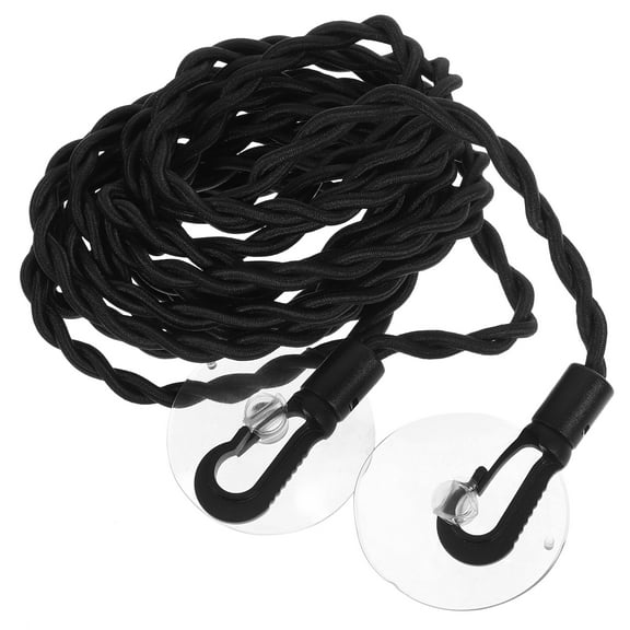 Portable Travel Clothesline with Hook and Suction Cup 1 Set Camping Travel Clothesline