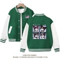 thumbnail image 1 of Sanrio Kuromi-abrigo para niña, ropa deportiva holgada de estilo coreano para niño, uniforme de béisbol de estilo extranjero, regalo, primavera y otoño, 1 of 4